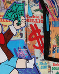 Sprayground Richie Rich Comic and Street Art Backpack B6417 by I-Max Fashions