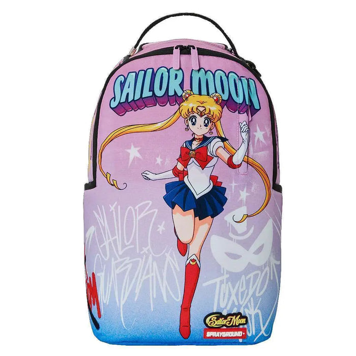 Sprayground Sailor Moon: On The Run Backpack B4788 by I-Max Fashions