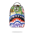 Sprayground Crayon Shark DLXSR Backpack B5037 by I-Max Fashions