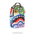 Sprayground Crayon Shark DLXSR Backpack B5037 by I-Max Fashions