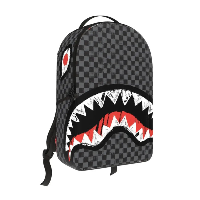 Sprayground Scribble Shark Backpack B7102 by I-Max Fashions