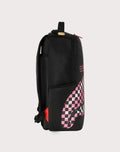 Sprayground Shark Central Breakup Check Sorbet Grey Backpack B7635 by I-Max Fashions