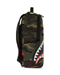 Sprayground Shark Central Camo DLXS Backpack B7163 by I-Max Fashions