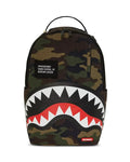 Sprayground Shark Central Camo DLXS Backpack B7163 by I-Max Fashions
