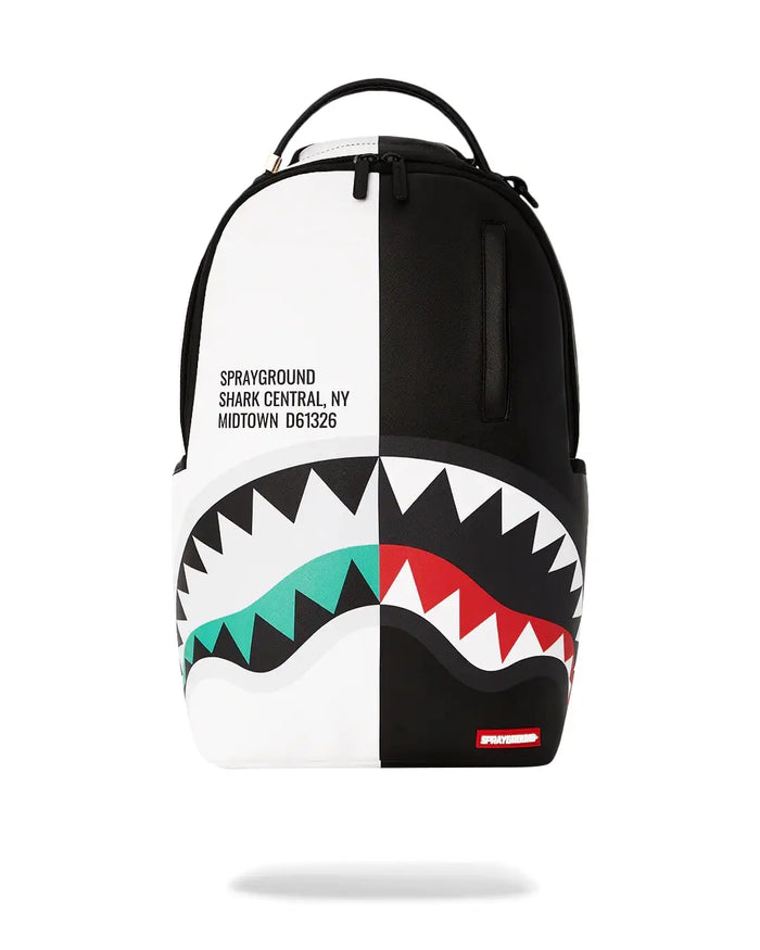 Sprayground Shark Central Inverted Split DLXSV Backpack B6253 by I-Max Fashions