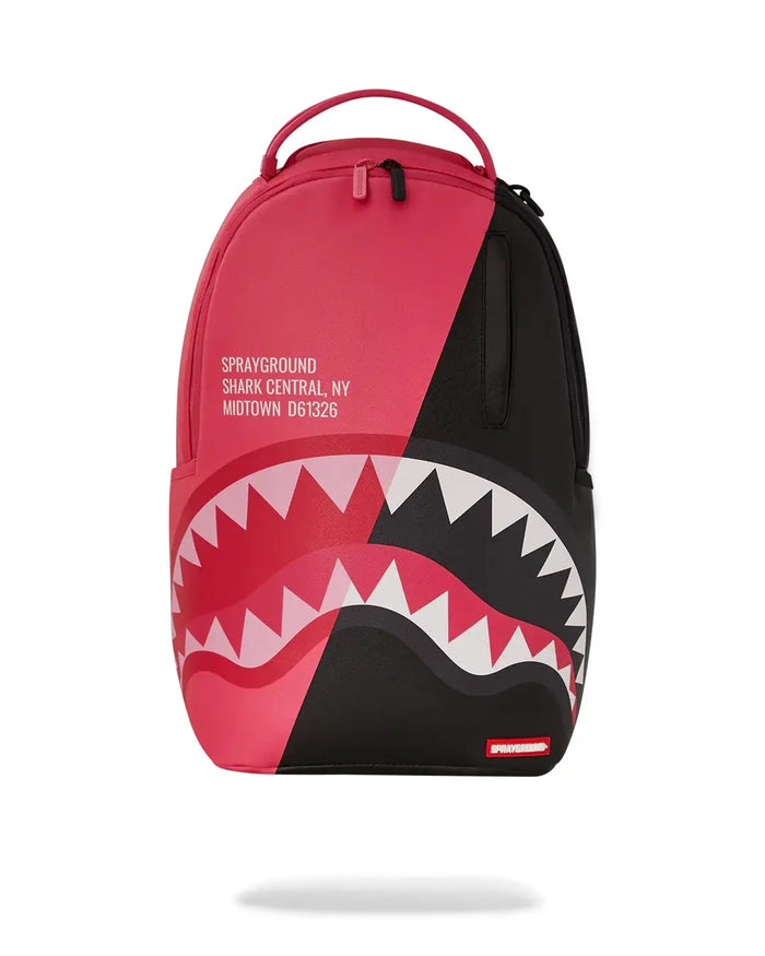 Sprayground Shark Central Pink Slice DLXSV Backpack B6252 by I-Max Fashions