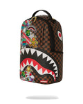 Sprayground Sharks In Stickers DLXSV Backpack B5798 by I-Max Fashions