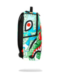 Sprayground Sponge Bob Crabs Count DLXSR Backpack B6001 by I-Max Fashions