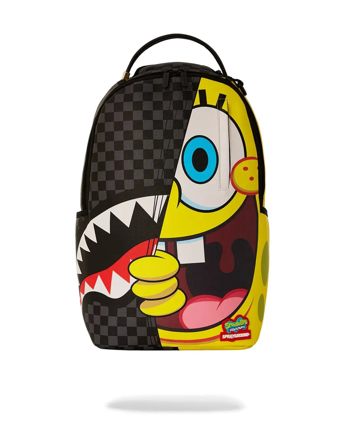 Sprayground Sponge Bob Reveal DLXSV Backpack B5787 by I-Max Fashions