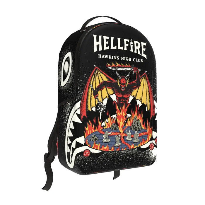 Sprayground Stranger Things Hellfire Club DLXR Backpack B6998 by I-Max Fashions