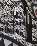 Sprayground Street Life Chrome Life DLXSVF Backpack B5285 by I-Max Fashions