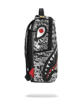 Sprayground Street Life Chrome Life DLXSVF Backpack B5285 by I-Max Fashions