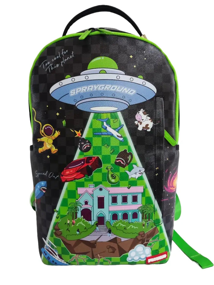 Sprayground UFO WTF DLXSV Backpack B5063 by I-Max Fashions