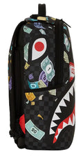 Sprayground x Monopoly Characters DLXSV Backpack B7118 by I-Max Fashions