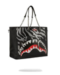 Sprayground Zebra Drip Tote T6594 by I-Max Fashions