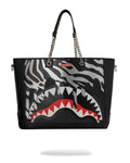 Sprayground Zebra Drip Tote T6594 by I-Max Fashions
