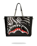 Sprayground Zebra Drip Tote T6594 by I-Max Fashions