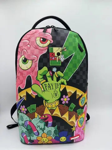 Sprayground Zombie Collage Backpack B8305 by I-Max Fashions