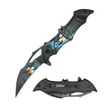 Spring Assisted Bat Knife with ABS Handle by DailySale