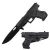 Spring Assisted Gun Knife