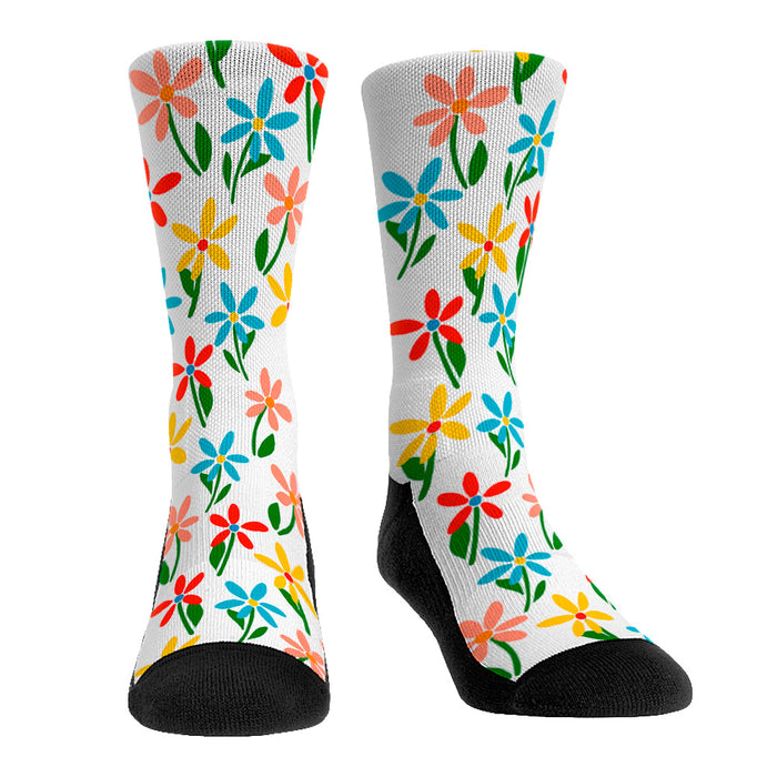 Spring Flowers by Rock 'Em Socks