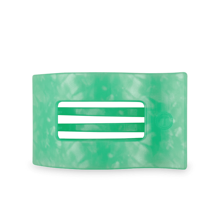 Spring Splash Large Flat Rectangle Hair Clip by TELETIES