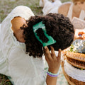 Spring Splash Large Flat Rectangle Hair Clip by TELETIES