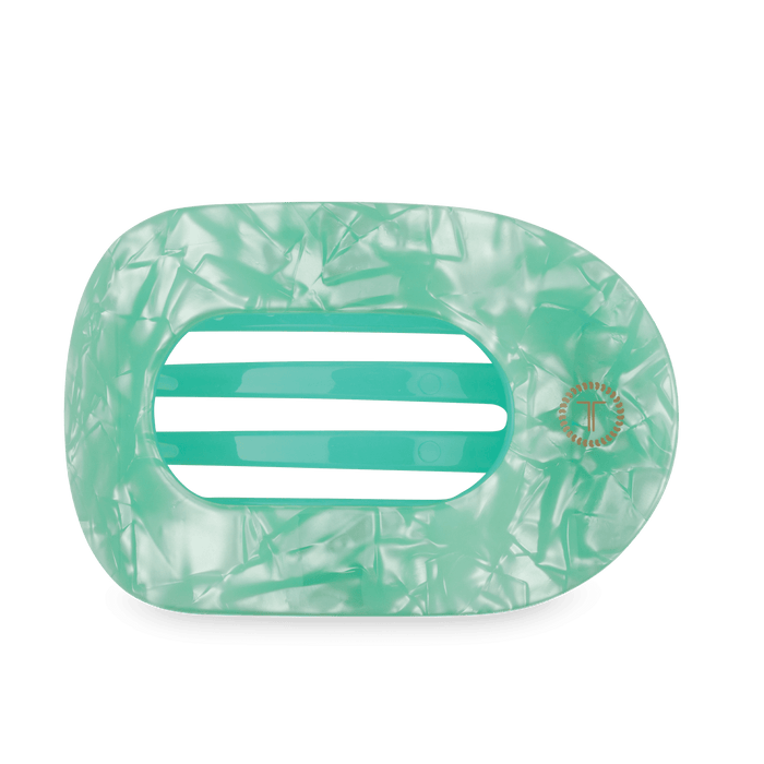 Spring Splash Large Flat Round Hair Clip by TELETIES