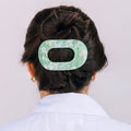 Spring Splash Large Flat Round Hair Clip by TELETIES
