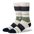 Stance Striped Delight Butter Blend Crew Socks - Canvas by Swell-O-Phonic