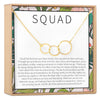 Squad Necklace, Multiple Styles