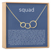 Squad Necklace, Multiple Styles