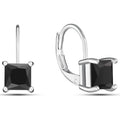 Square Cut Gemstone Leverback Earrings by DailySale