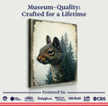 Squirrel Double Exposure Wall Art by Tailored Canvases