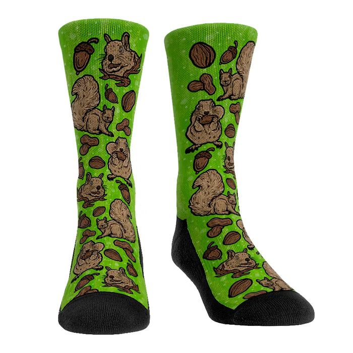 Squirrels All-Over by Rock 'Em Socks