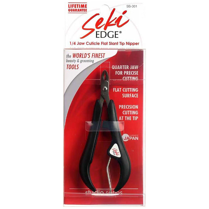 Seki Edge 1/4 Jaw Cuticle Flat Slant Tip Nipper by Pasteur Pharmacy