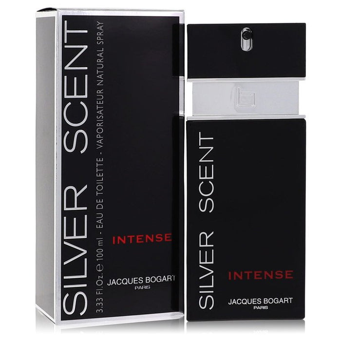 Silver Scent Intense by Jacques Bogart Eau De Toilette Spray 3.33 oz for Men by Avera Group