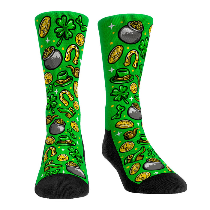 St. Patrick's Day All-Over by Rock 'Em Socks