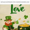 St. Patrick's Day Lucky In Love Sign by Tailored Canvases