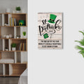 St. Patrick's Day Sign IV by Tailored Canvases