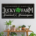 St Patrick's Day Sign VI by Tailored Canvases