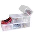 Stackable Shoe Storage Bin Transparent Dustproof by DailySale