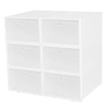 Stackable Shoe Storage Bin Transparent Dustproof by DailySale