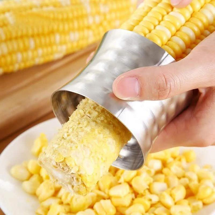Stainless Steel Corn Stripper and Peeler Ring by DailySale