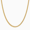 Stainless Steel Flat Snake Bone Chain Necklace