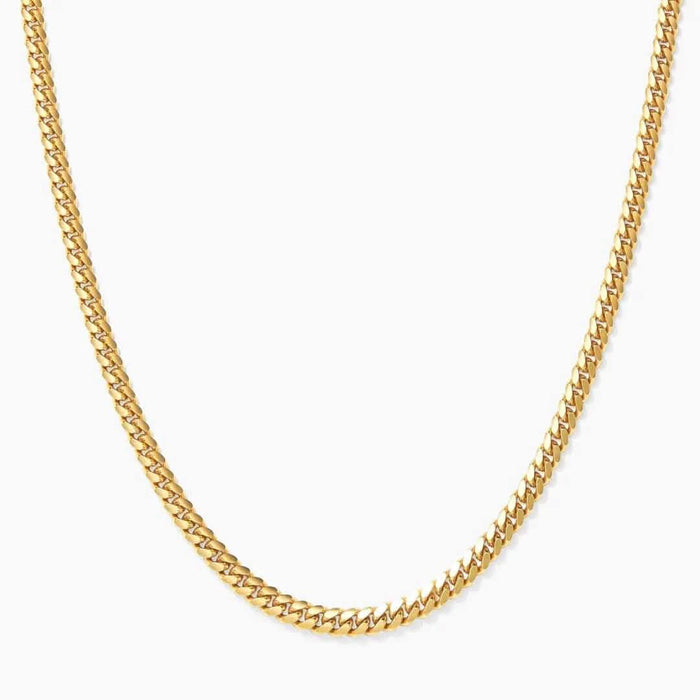 Stainless Steel Flat Snake Bone Chain Necklace by DailySale