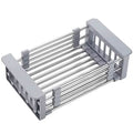 Stainless Steel Frame Drain Basket Telescopic Sink Frame by DailySale