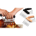 Stainless Steel Meat-Shredding Claws with Wooden Handle by DailySale