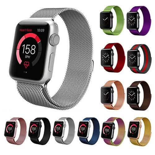 Stainless Steel Milanese Loop Band Replacement for Apple Watches by DailySale