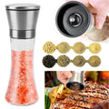 Stainless Steel Salt Pepper Grinder with Adjustable Coarseness by DailySale